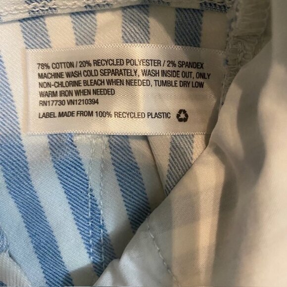 Universal Thread High Waist Striped Skinny Jeans 00/24R - Picture 8 of 10